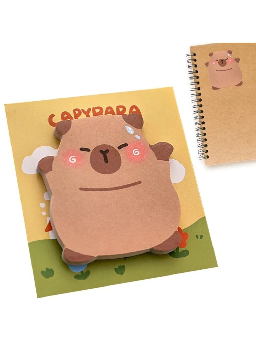 2/$10 Capybara Sticky Notes - Style 3 - Picture 4 of 5